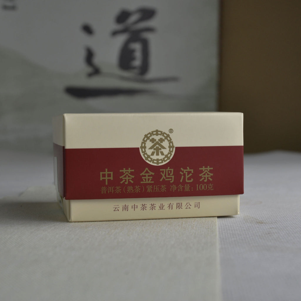 CHINA TEA Golden Rooster Tuo Tea Pu-erh Tea Tuocha 100g Ripe Pu'er Tea