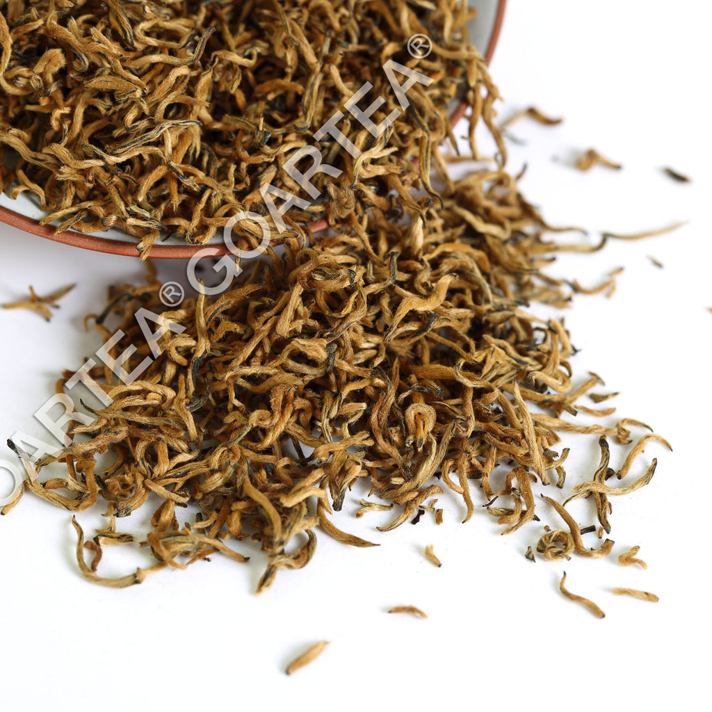 Tea50G 5Pcs*5g Nonpareil Supreme Organic Jinjunmei Golden Bud Eyebrow Black Tea