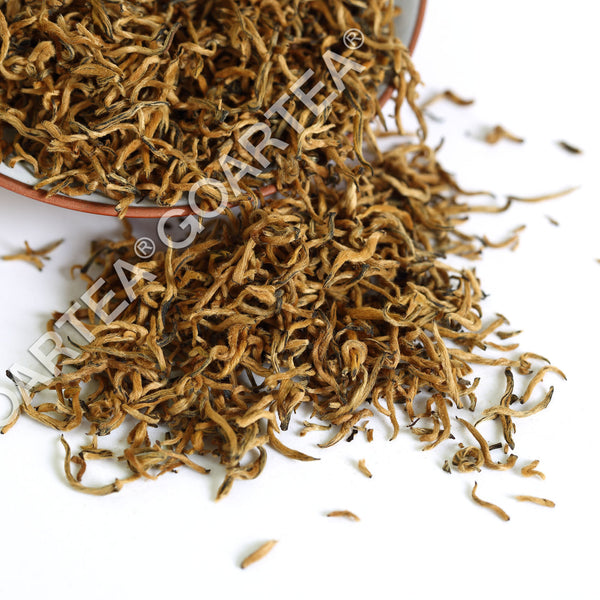 Tea50G 5Pcs*5g Nonpareil Supreme Organic Jinjunmei Golden Bud Eyebrow Black Tea