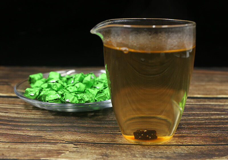 Pu'er Sheng Puerh Chagao Green Foil Packing Puer Raw Pu-erh Cream Cha Gao