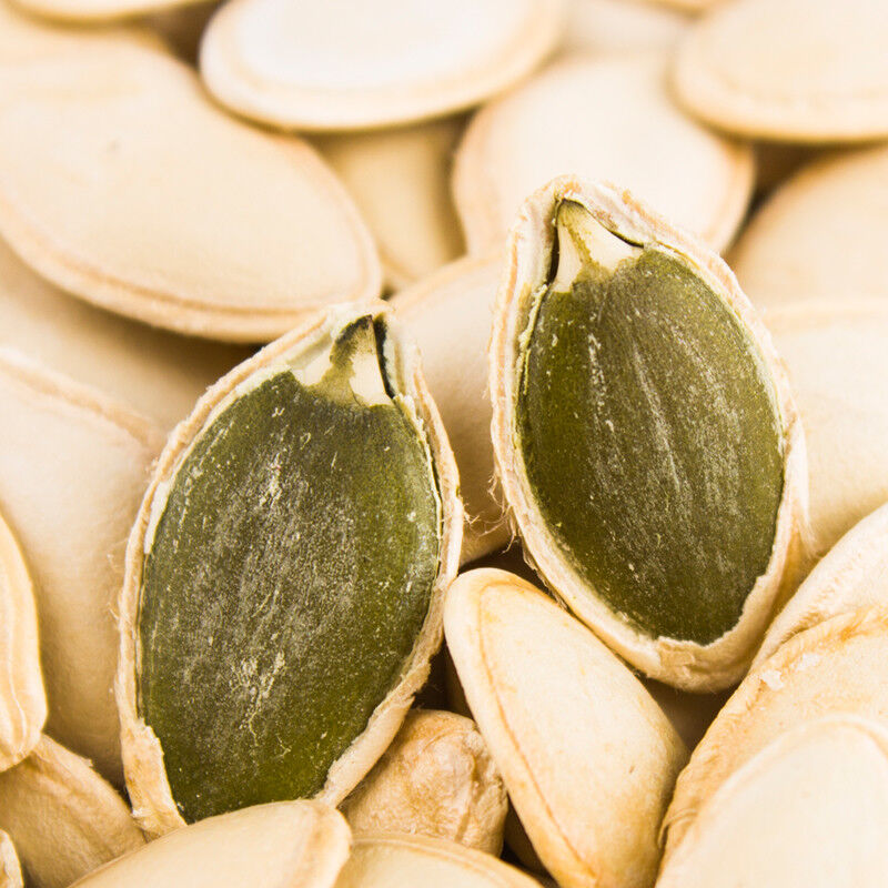 500g Organic ROASTED PUMPKIN SEEDS (Lady Nails) IN SHELL ROASTED SALTED Main image
