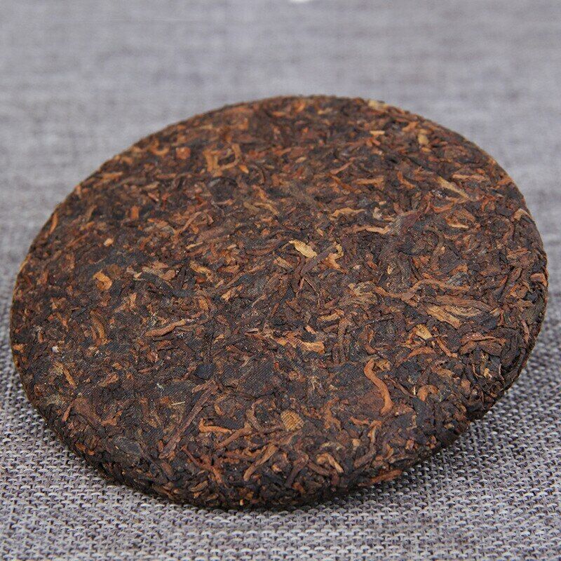Chinese Yunnan Ripe Puerh Golden Bud Small Cake Shu Puer 100g Secondary image