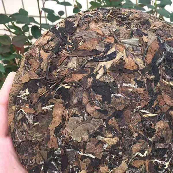350g Old White Tea Fuding High Mountain Aged White Tea Cake Gongmei White Tea