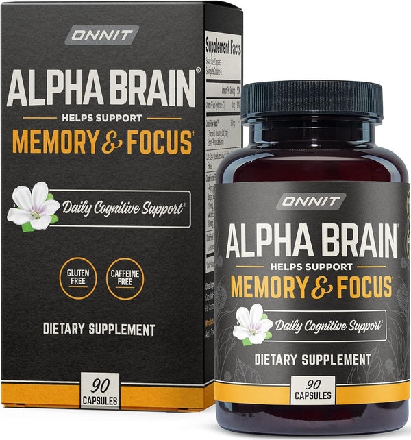 Onnit Alpha Brain Memory & Focus 60Capsules Exp 2026