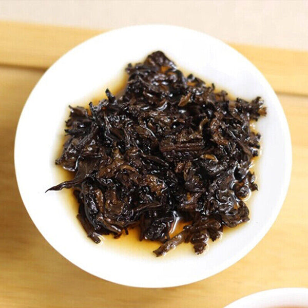 Haiwan Lao Tong Zhi Old Comrade 908 Mini Pu'er Tea Cake Puerh Ripe 200g