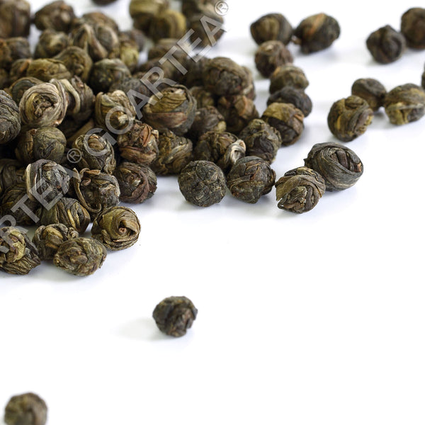 GOARTEA 250g Premium Jasmintee Jasmine Dragon Pearl Green Tea Jasmin Grüner Tee
