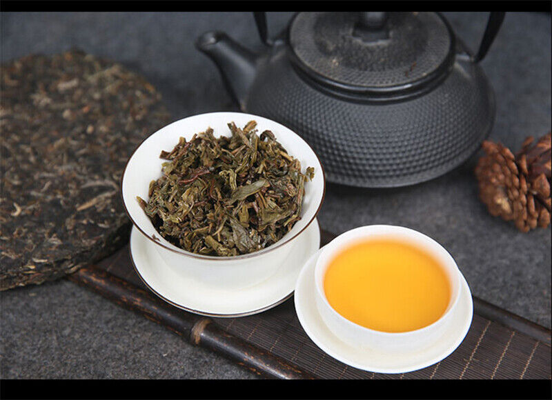 Nanqiao Bulang Arbor Tree Iron Pu-erh Tea Silver Medal Award Cake 357g Raw