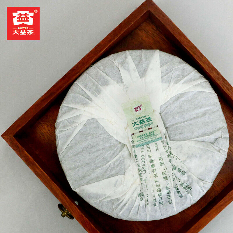 TAETEA 7542 Puer Tea Random Batch Menghai Dayi Raw Pu'er Tea 357g/12.59oz