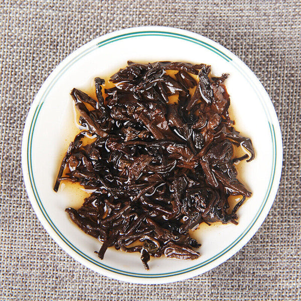 Year Yunnan Old Tree Ripe Puer Tea Lao Ban Zhang Ancient Shu Puer Tea 357g
