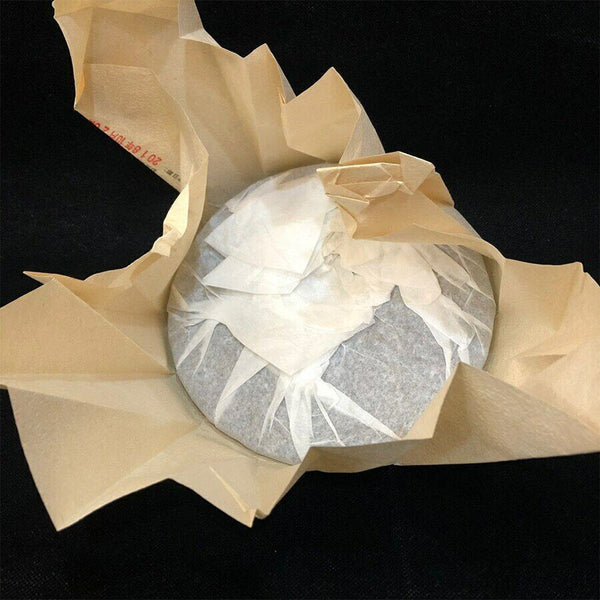Gao Shan Qiao Mu Shu Puer Yunnan Seven-seed Cake Tea Ripe Puer Tea 357g