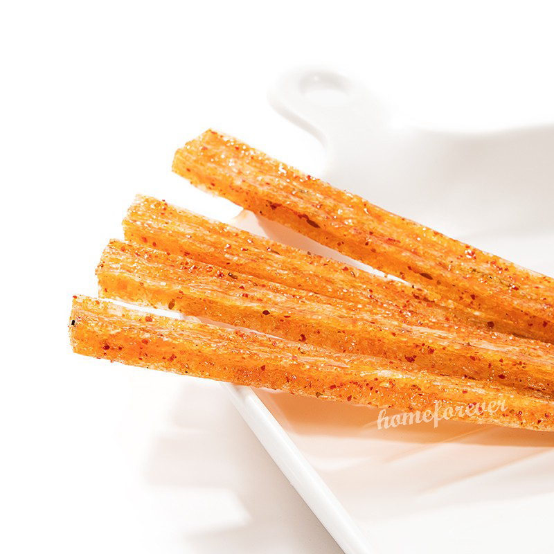Weilong Hotstrips Latiao 2 Bags Chinese Snack Spicy Foods 卫龙辣条大面筋中国特色食品
