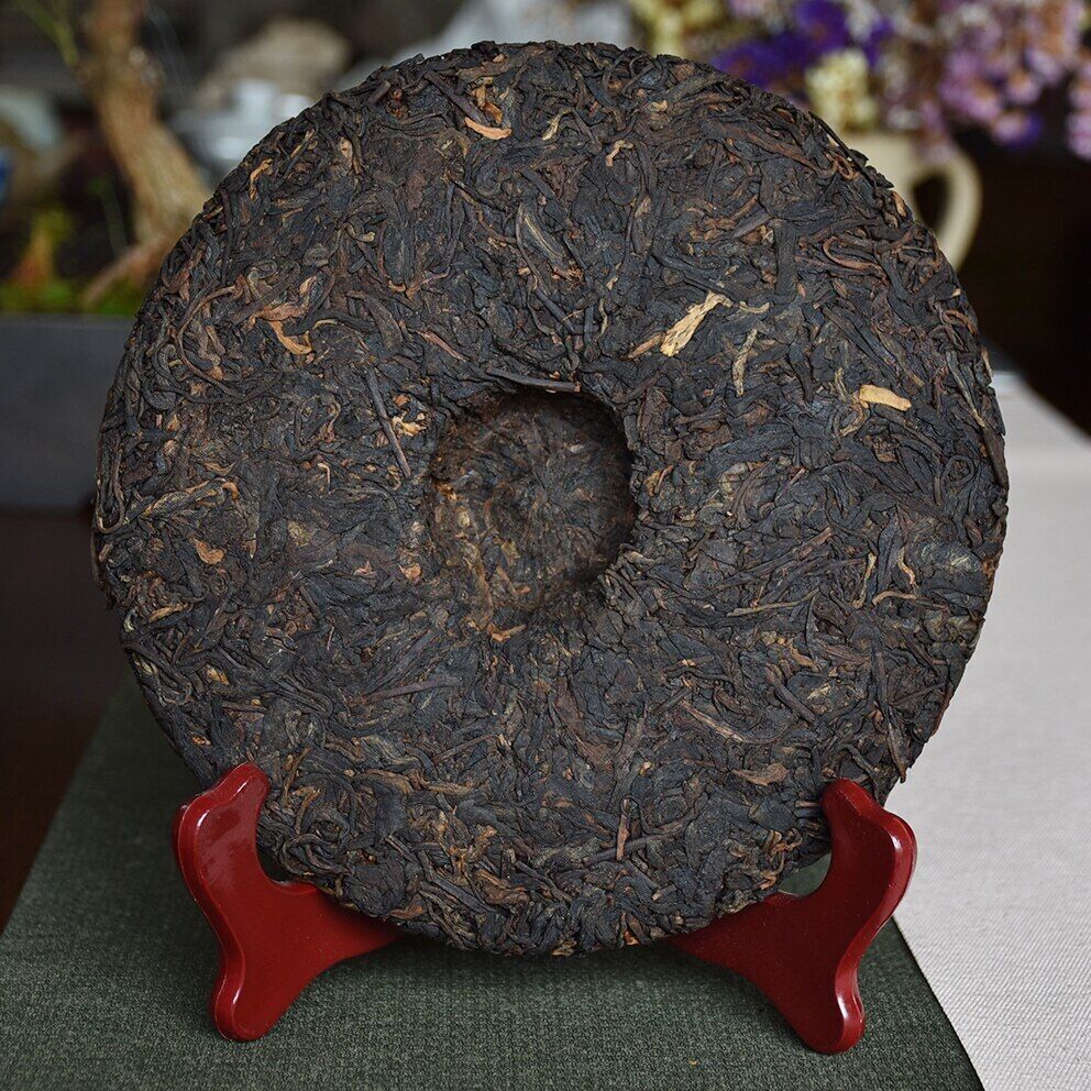Haiwan Hot Sun Shu Ripe Puer Old Comrade Chinese Ripe Puer Tea 357g