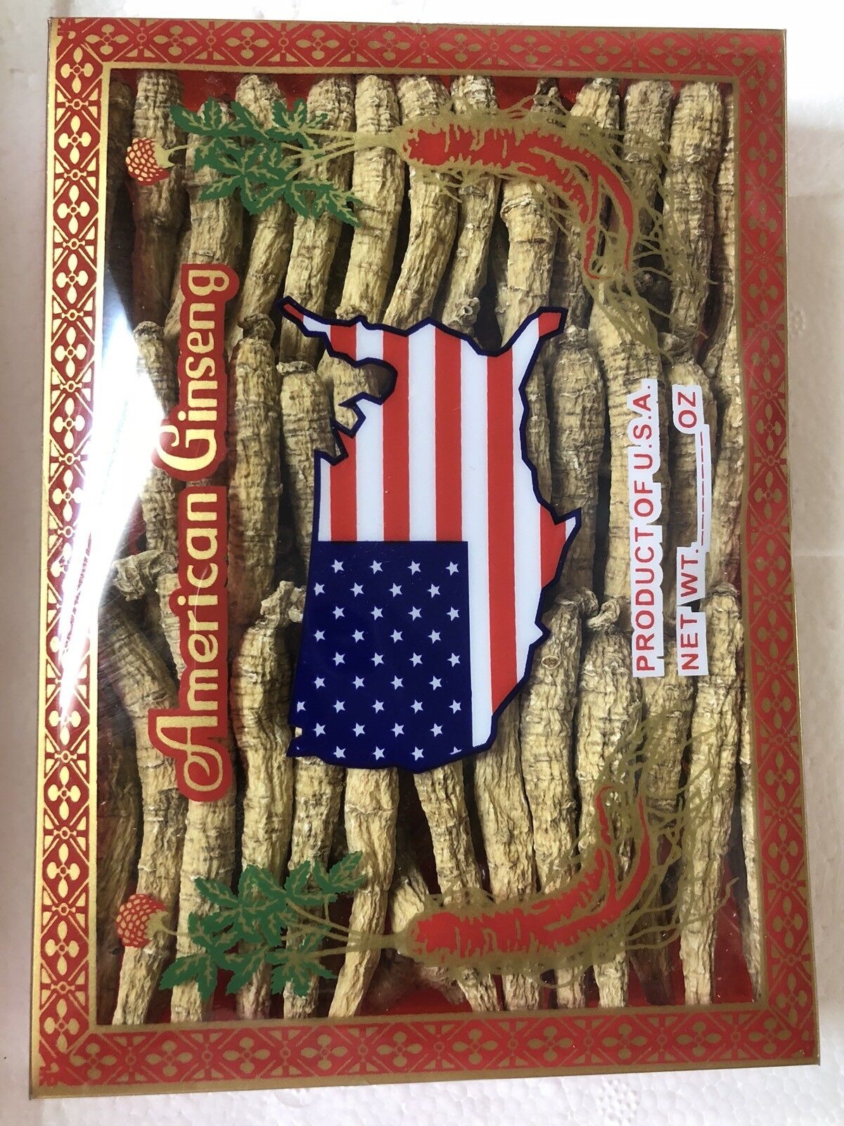 RACINE DE GINSENG AMÉRICAIN DU WISCONSIN COURTE PETITE GARANTIE 4OZ/BOÎTE Main image