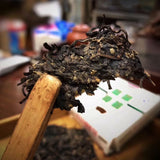 Yunnan Puer Pu'er Puerh Raw Cake Tea CNNP Zhongcha Fulu Shouxi Square Brick