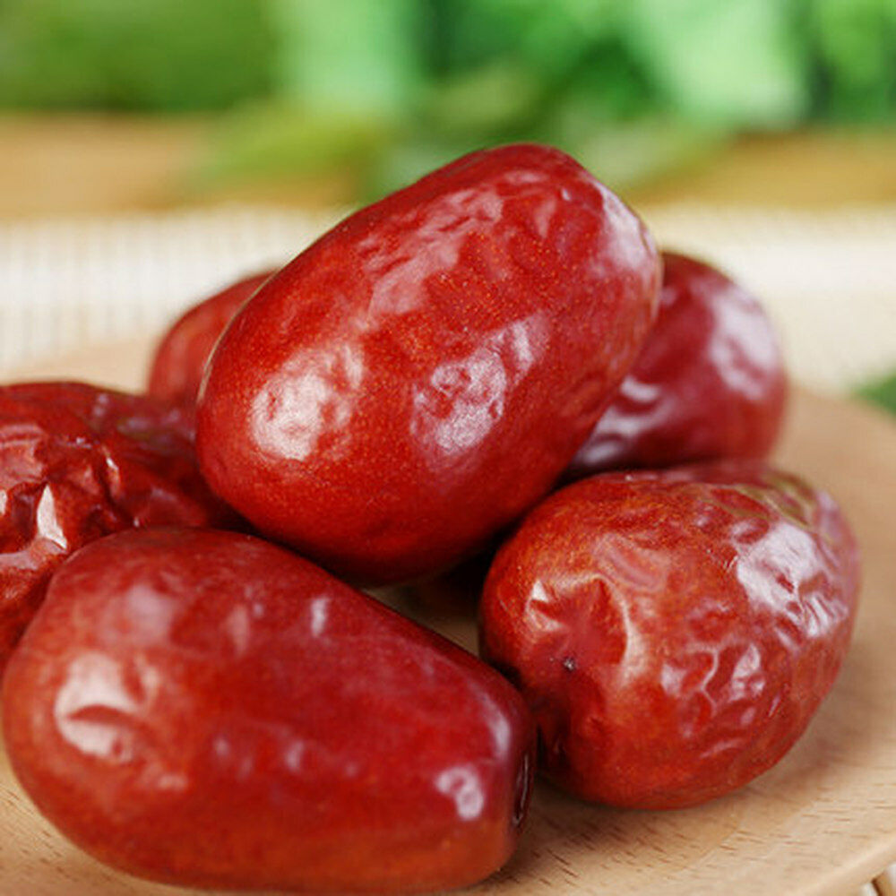 100% Natural Nutrients 500g Chinese Red Dates Sun-dried Organic Rich Health Food Secondary image