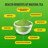 Japanese Ceremonial Matcha Green Tea Powder - Premium Quality - Authentic