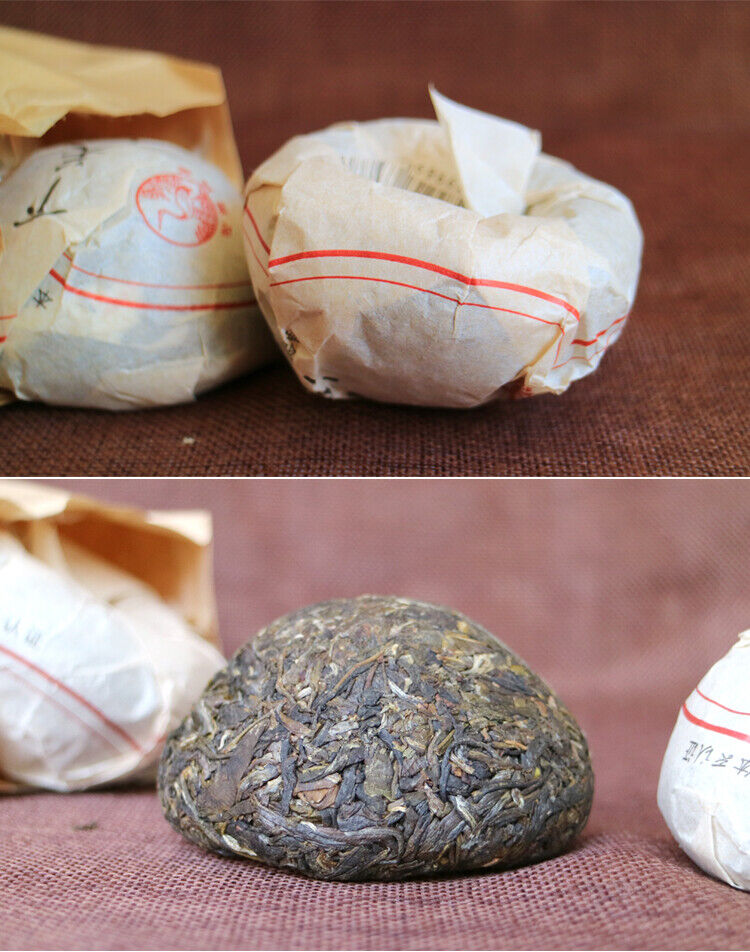 Jia Ji Tuo Cha *  Yunnan Xiaguan Raw Pu'er Tea Jiaji Tuocha Puer Tea 500g