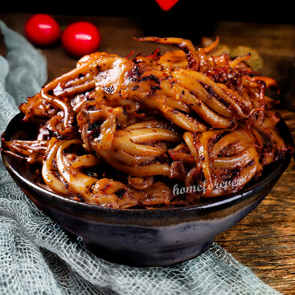 500g Spicy Squid Snacks Chinese Snack Food 香辣鱿鱼须