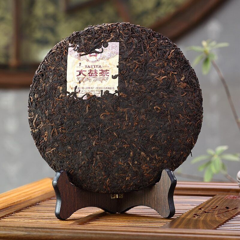 Gold Fruit Menghai Dayi Tea TAETEA Puerh Shu Puer Ripe Pu-erh Tea 357g
