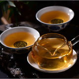2008 Mengku Mingqian Spring Tip Yunnan Mengku Qizi Tea Biscuit Green Cake 400g