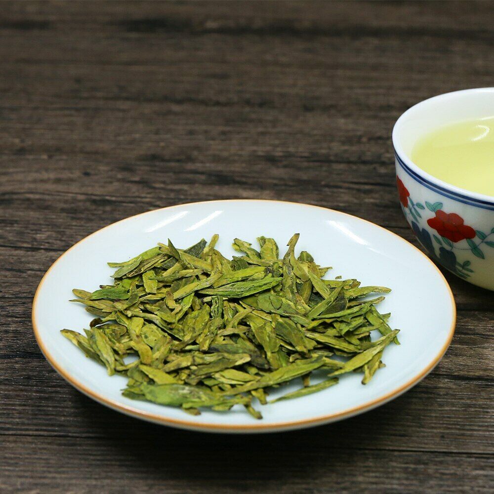 Dragon Well Green Tea Lung Ching Xihu Longjing Green Tea 100g/3.52oz/bag