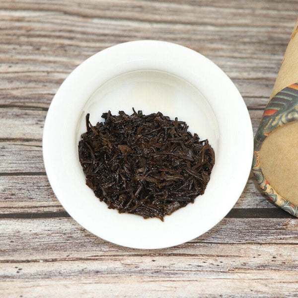 China Tea Ripe Puer Gongting Palace Pu'er Cooked Tea Loose Tea 150g Tin