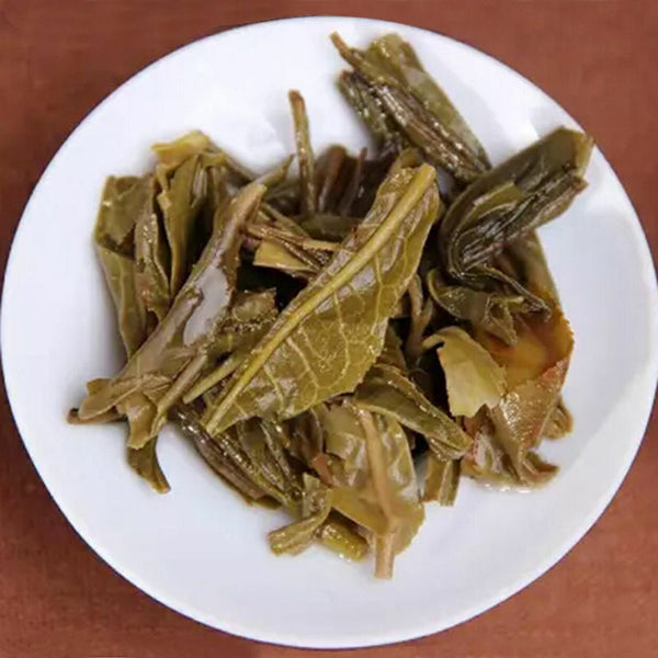 Haiwan Old Comrade Made Good Tea for Everyone Raw Pu-erh Brick Puer 250g