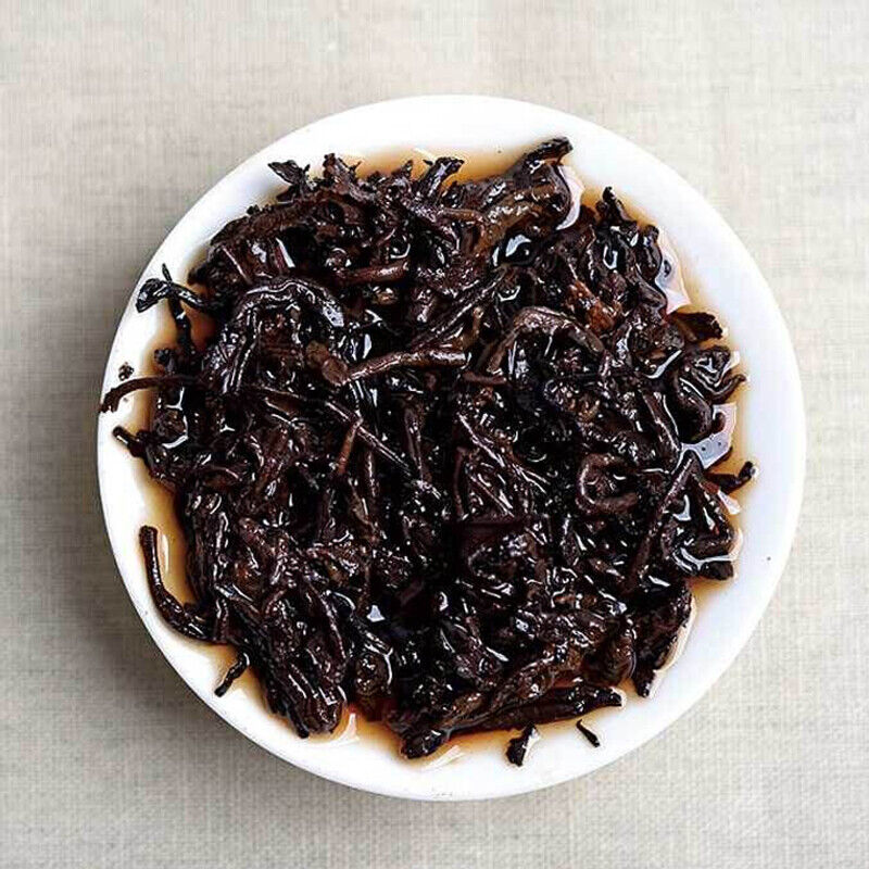 Chinese Tea Pu'er Tea  Good Luck Puer Tea Ripe Cooked Tea Cake 357g COFCO