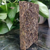 250g Yunnan Raw Pu'er Tea Brick Lincang Golden Leaf Puerh Tea Big Leaves Pu-erh