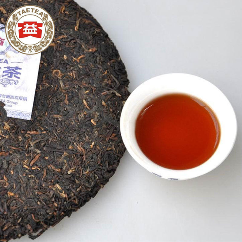 357g Ripe Pu-erh Tea, High Quality Yuan Ripe Puer Tea