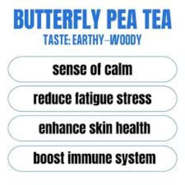 Dried Flower Natural Herbal Pure Drink 100% Butterfly Pea Blue Organic Tea