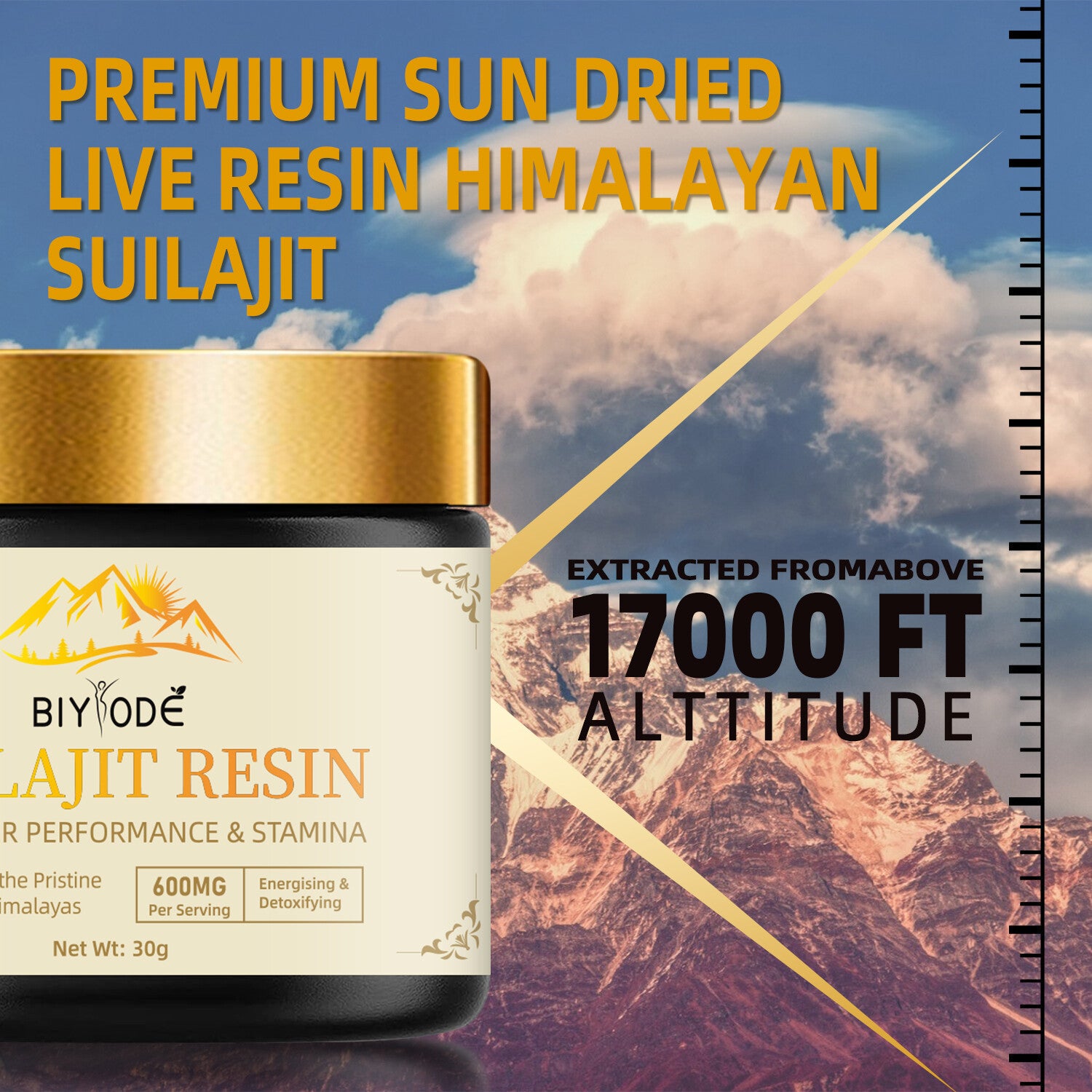 Shilajit Soft Resin Highly Potent Fulvic Acid Himalayan Pure 100% Organic Secondary image