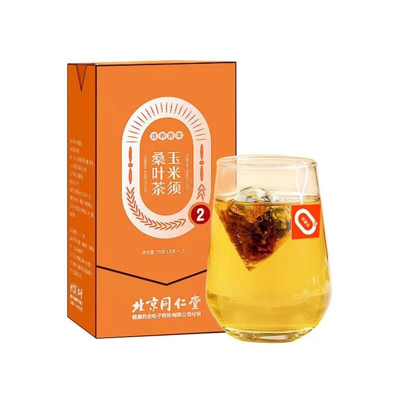 75g Corn Stigma Folium Mori Tea Chinese Herbal Flower Tea Bag Package Herbs Tea Main image