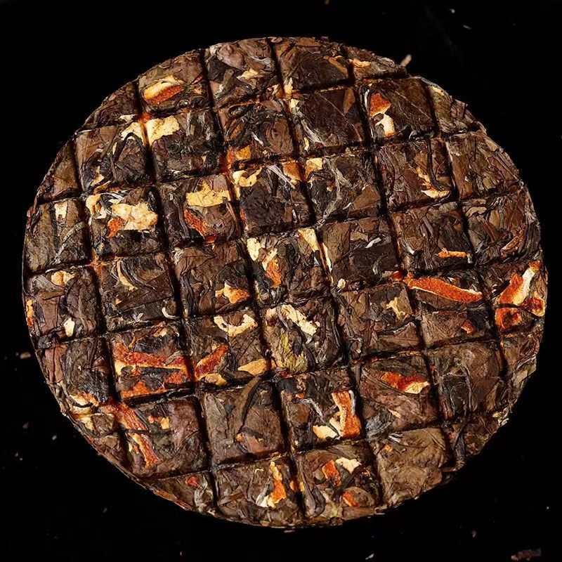 150g Tangerine Peel Old White Tea Fuding Shoumei White Tea Cake Organic Herb Tea Main image