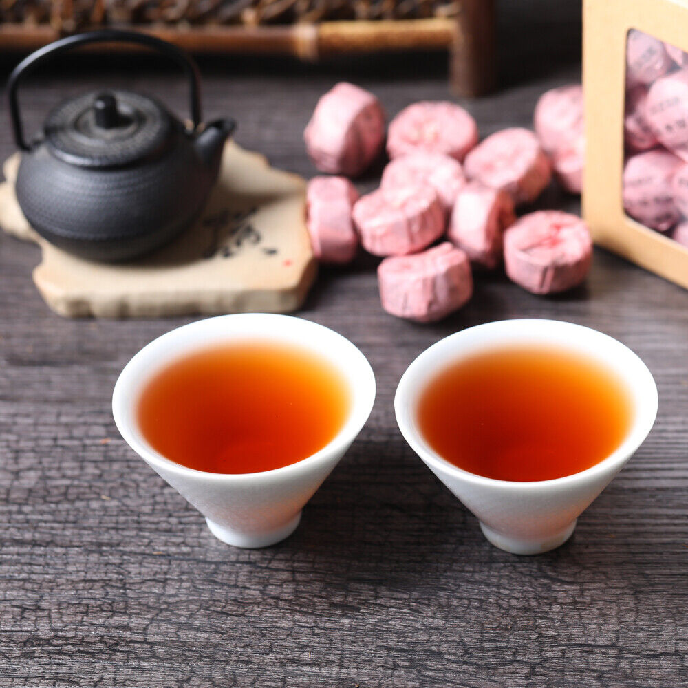 50 Pcs 10 Different Flavors Puer Tuocha Mini Yunnan Pu-erh Tea Ripe Raw 250g