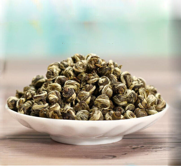 Perle Jasmin Dragon Ball Tee Chinesischer Bio Grüner Tee Loses Blatt 1LB (500g)