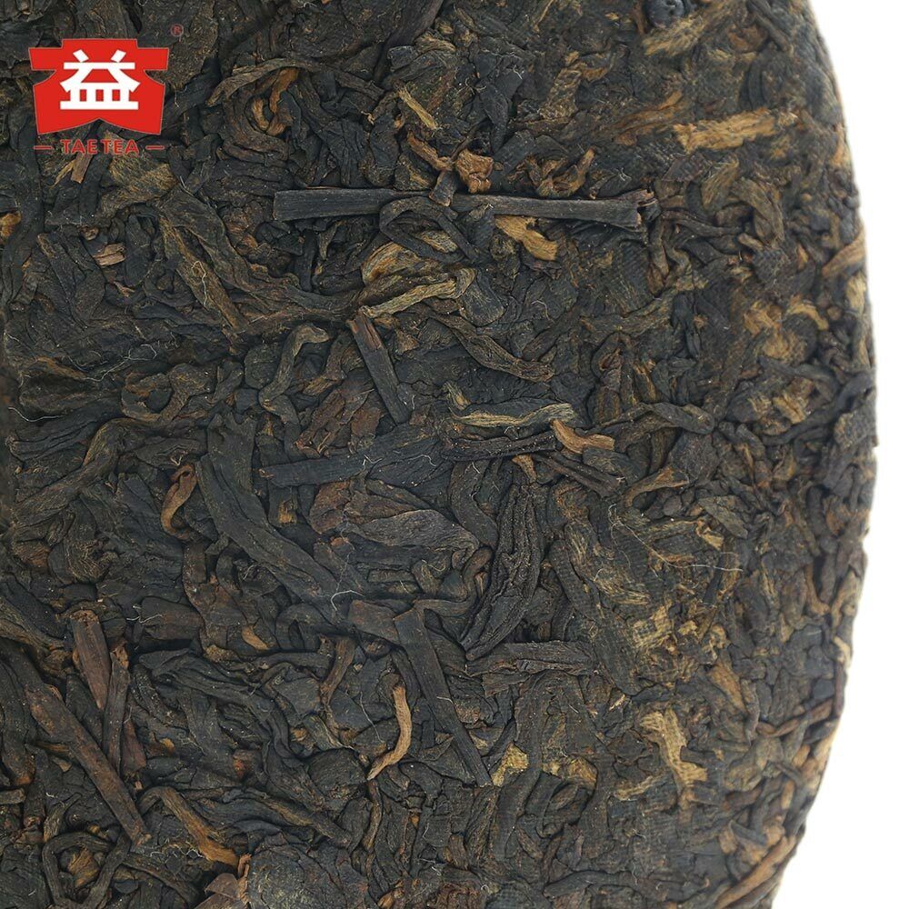 TAETEA Chinese Shu Puerh Tea 7592 Chi Tse Beeng 1801 Ripe Puer 357g