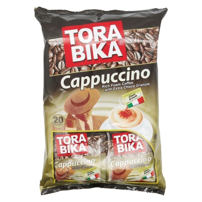 500g Coffee 20 Bags*25g/ Bag Torabika Cappuccino Instant Coffee Flavored Coffee