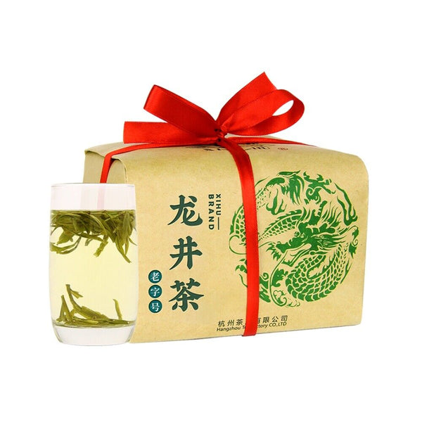 YU QIAN * XiHu Brand Hangzhou Longjing Tea Dragon Well Green Tea Long Jing 200g
