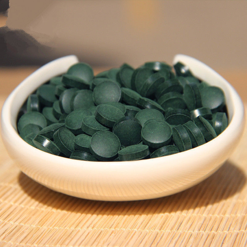 Spirulina Tablet Tea Veg Pill Rich Vitamin Cold Pressed Anti Fatigue Weight Loss
