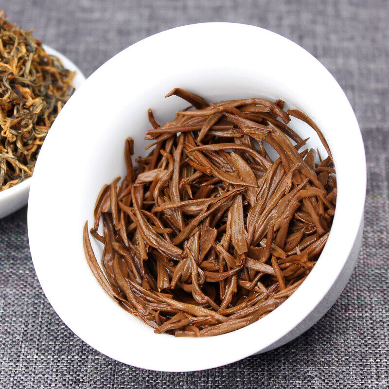 Black Tea 250g OrganicDianhong Golden Buds JIN SI Dian Hong Gold Yunnan