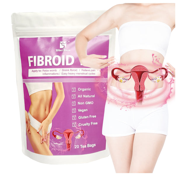Relaxes Uterus Shrinks Fibroids Eases Pain 100% Natural Fibroid Tea