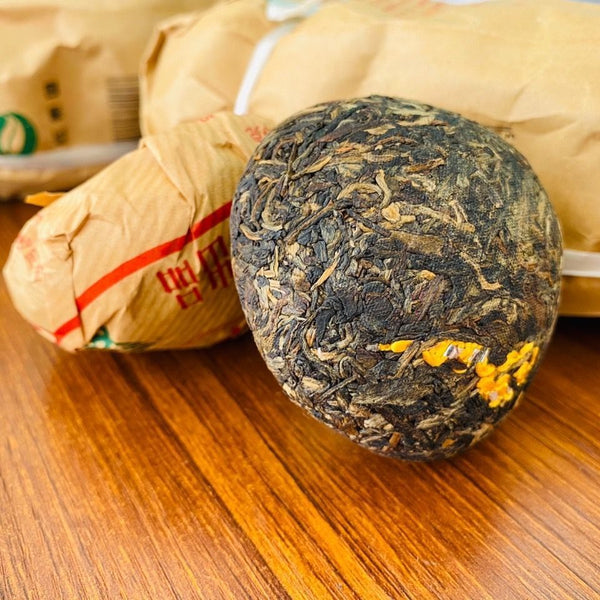 Yunnan Fengqing Special Grade Tuo Cha Golden Ribbon Pu'er Raw Tea Tuo 500g