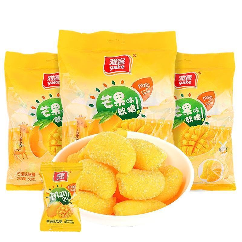 Yake Mango Flavor Candy 500g 雅客芒果味软糖 Chinese Snacks Main image