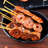 80g*3/5bags Spicy strip Spicy vegetarian lamb skewers spicy grilled gluten素羊肉串辣条