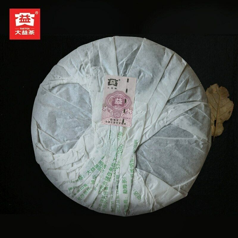 TAETEA Raw Puer Batch 701 Dayi Early Spring Round Tea Sheng Puerh Tea 380g
