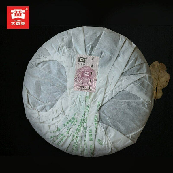 TAETEA Raw Puer Batch 701 Dayi Early Spring Round Tea Sheng Puerh Tea 380g