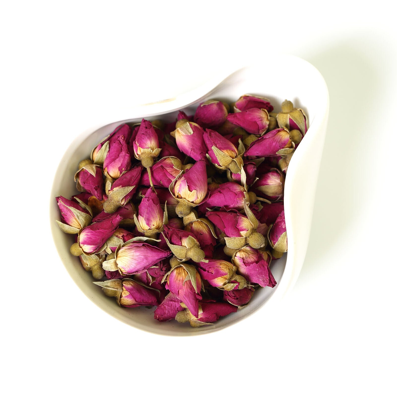 HELLOYOUNG Natural Red Rose Bud Dried Edible Petal Flower Flora Herbal Tea