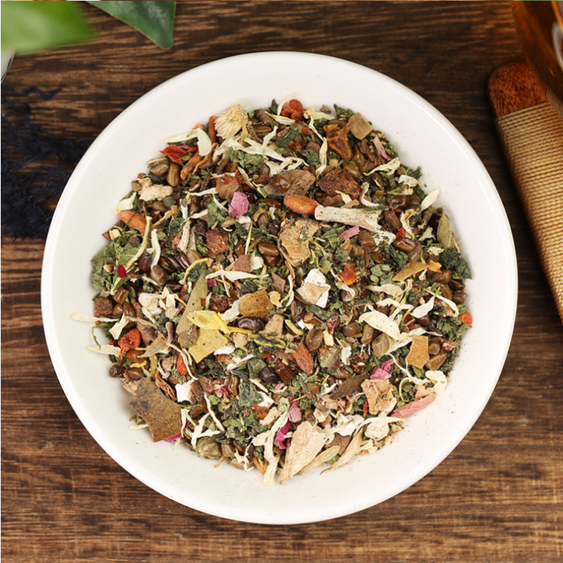 Natural Herbal Liver Tea Eighteen Organic Herbs Liver Detox Tea Benefits 200g