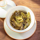 357g Laobanzhang Puerh Tea Cake Yunnan Pu-erh Raw Tea Old Tree Pu'er Green Tea